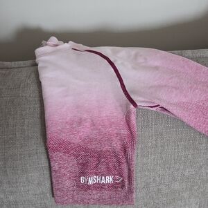 Gymshark Pink Gradient Crop Top